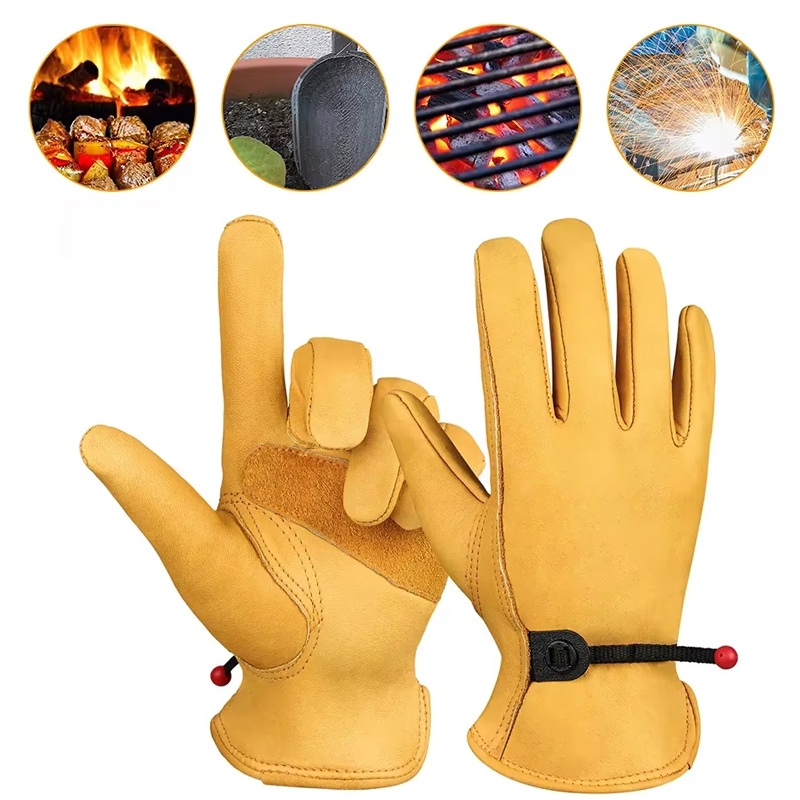 Leather Driving Glove - Gants en cuir pour hommes, gants