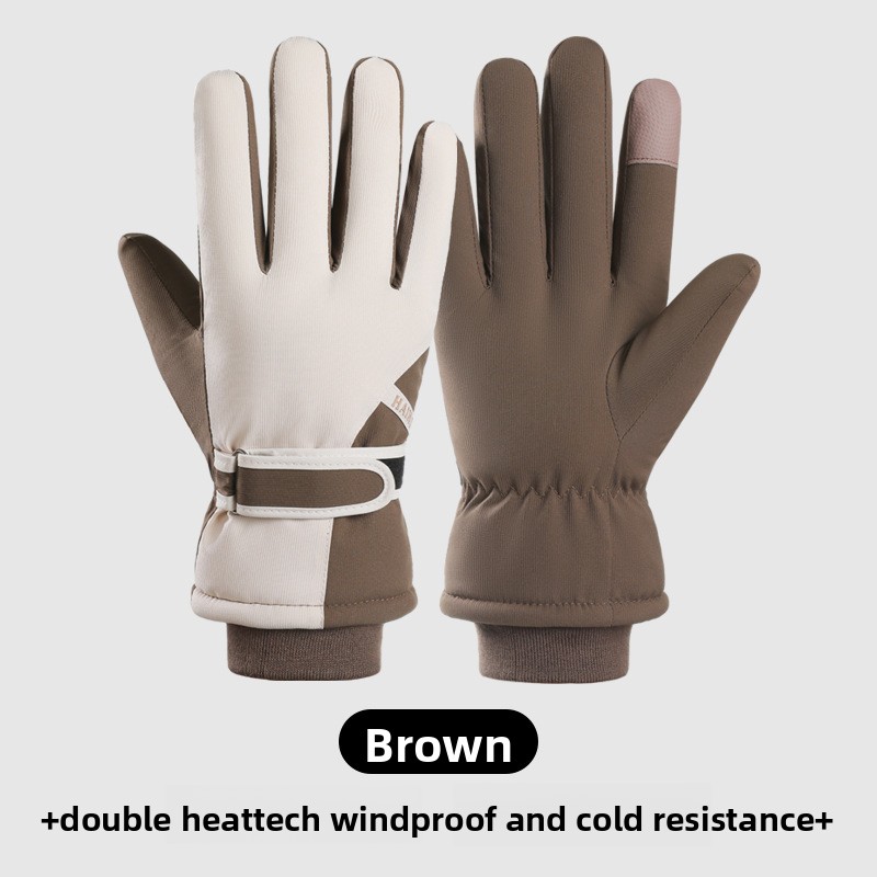 Winter Glove Insulated - Gants isolés extensibles et imperméables, résistants