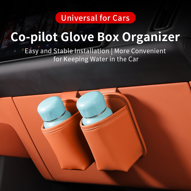 Leather Driving Glove - Organisateur de rangement suspendu pour boîte