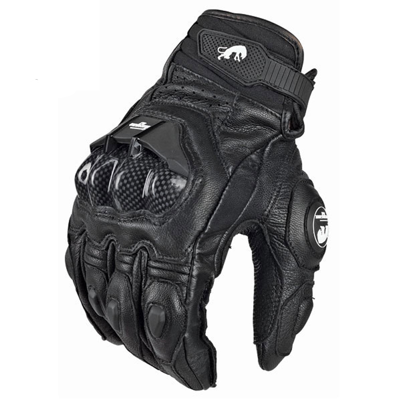 Leather Driving Glove - Hommes 4 saisons conduite Supertech noir