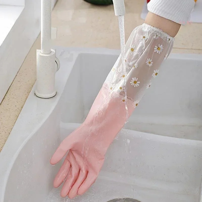 Gants en caoutchouc à manches  - Dish Glove Rubber avis et prix