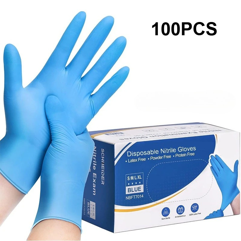 100 gants jetables en nitrile  - Nitrile Mechanic Glove avis et prix