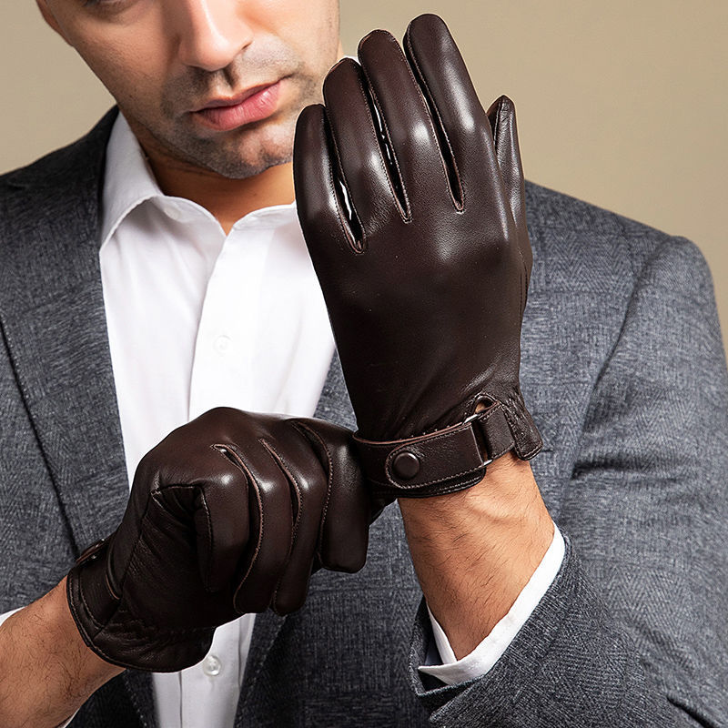 Gants en cuir de mouton pour h - Leather Driving Glove avis et prix