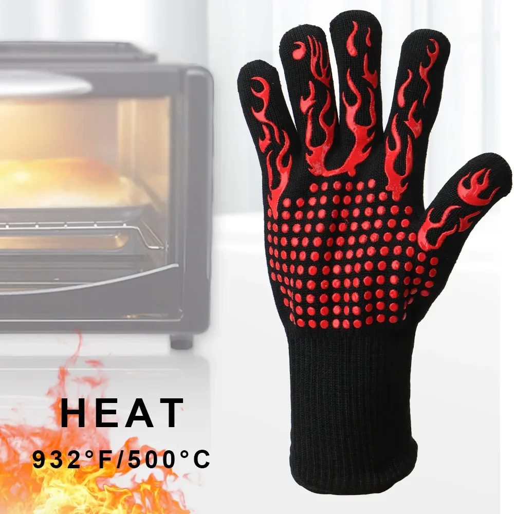 Gants de barbecue antidérapant - Oven Mitt Silicone avis et prix